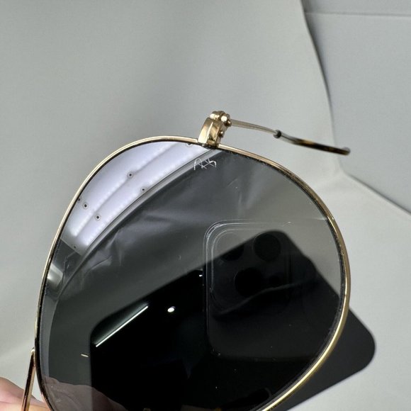 RAY BAN RB3025 181 71 Aviator Gold Unisex 58mm Sunglasses Excellent Condition main image 11